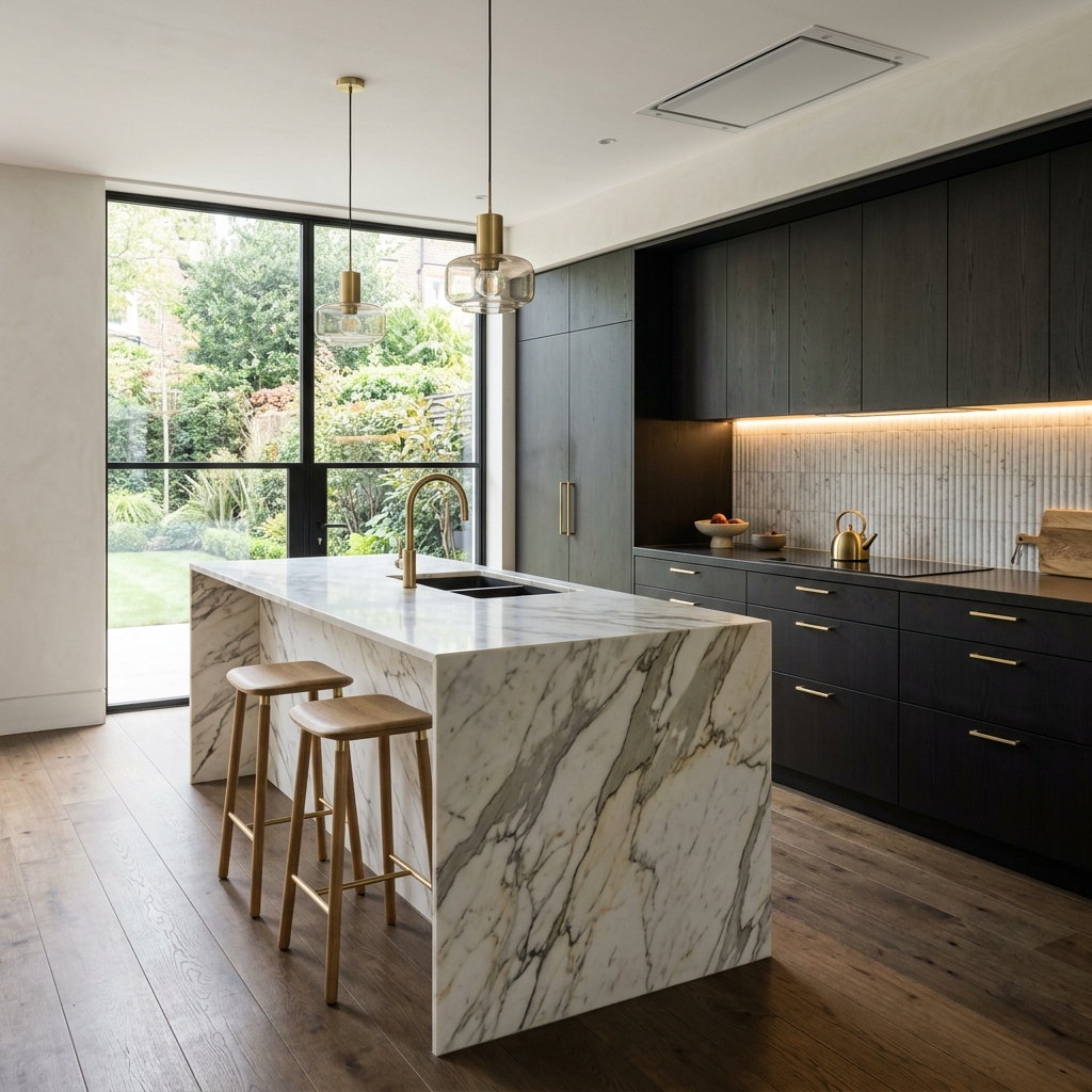 Premium Marble Kitchen