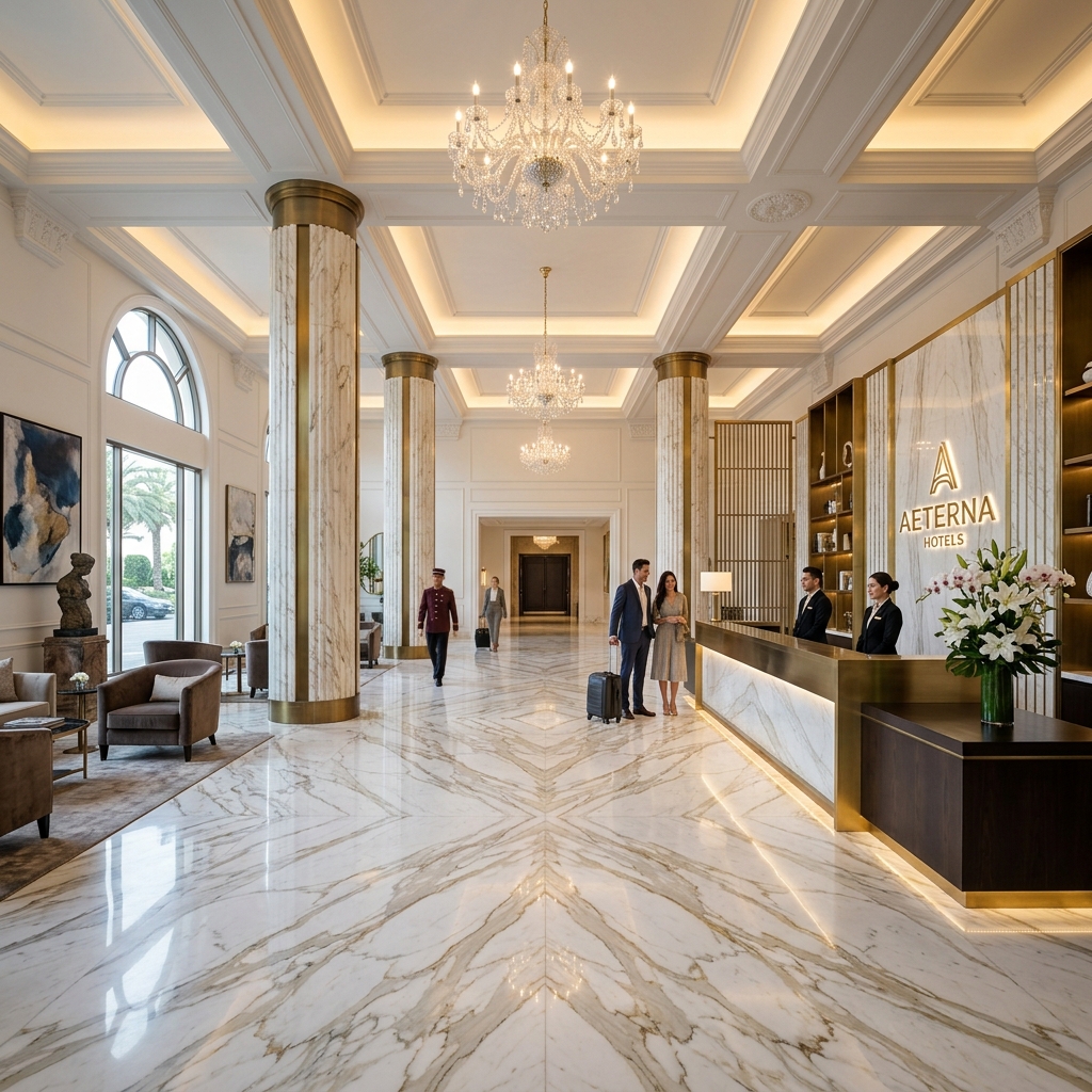 Luxury Hotel Lobby