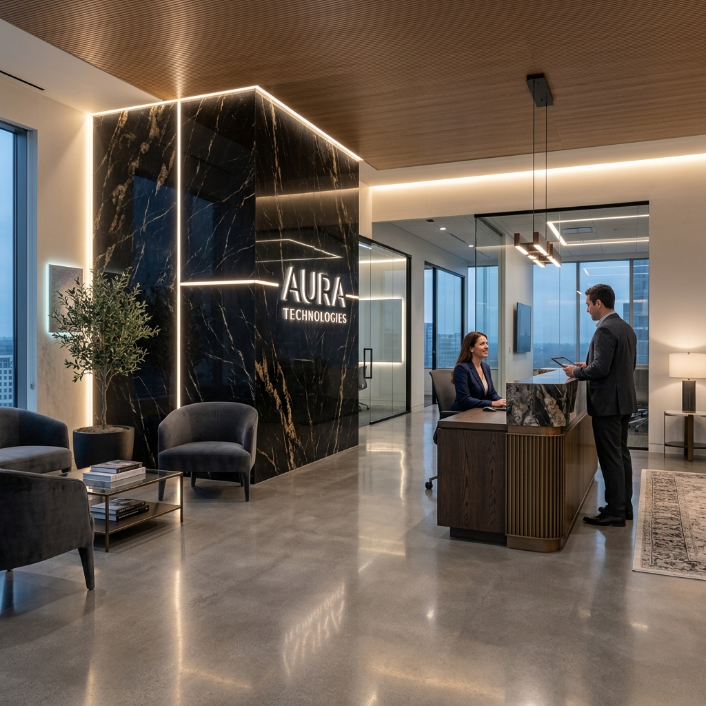 Contemporary Reception Lobby